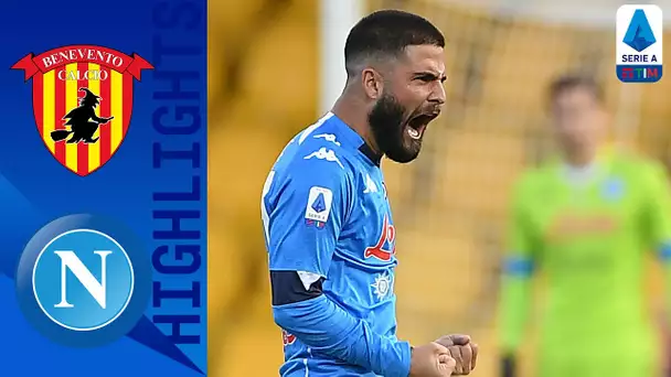Benevento 1-2 Napoli | La rimonta è  firmata da Insigne e Petagna | Serie A TIM