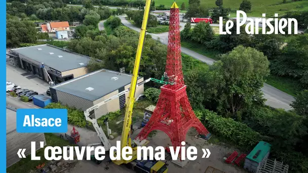 À 77 ans il construit sa propre tour Eiffel