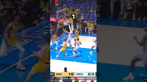 Watch how fast Mathurin made this shot disappear 😳 #NBAFinals