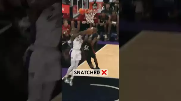 Keon Ellis with the SNATCH BLOCK! 👀 | #Shorts