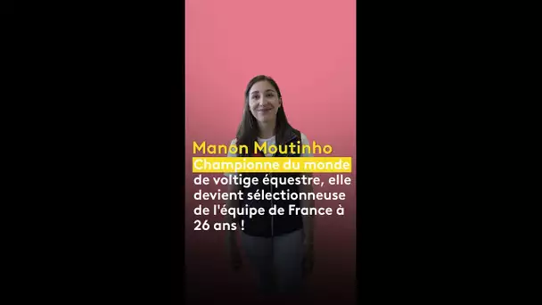 PORTRAIT. Manon Moutinho championne du monde de voltige équestre