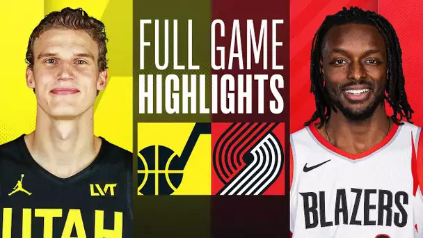 JAZZ at TRAIL BLAZERS | FULL GAME HIGHLIGHTS | November 22, 2023