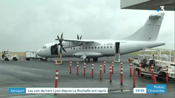 Une reprise progressive des vols dans les aéroports de La Rochelle et Poitiers