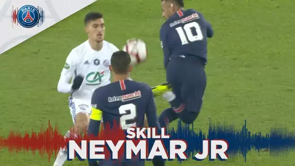 SKILL/GESTE TECHNIQUE: NEYMAR JR - PARIS SAINT-GERMAIN vs STRASBOURG