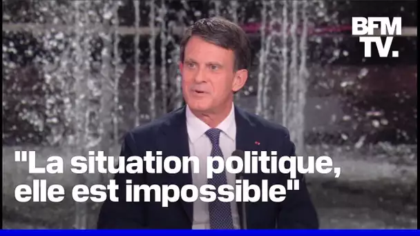 Motion de censure, Nouvelle-Calédonie... L'interview de Manuel Valls, ministre des Outre-mer