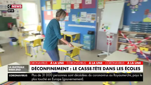 Virus et réouverture des écoles, un casse-tête pour le déconfinement