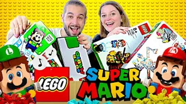 ON A RECU UN MEGA COLIS DE LEGO NINTENDO SUPER MARIO LUIGI !