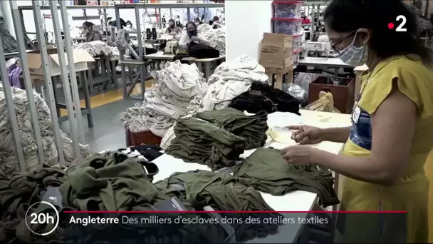 Des esclaves dans l'industrie textile britannique