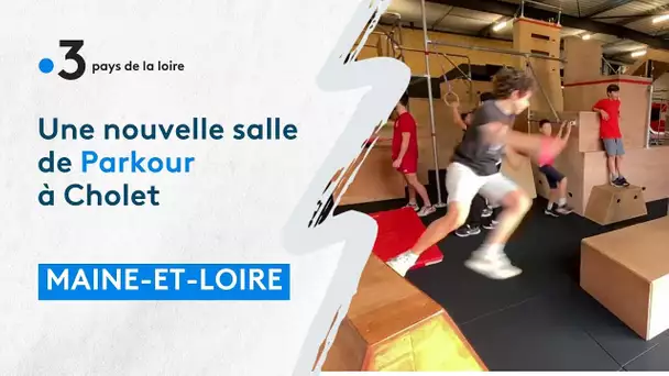 Une nouvelle salle de Parkour à Cholet