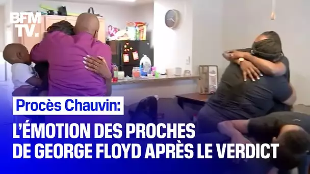 Procès Chauvin : l’émotion des proches de George Floyd après le verdict