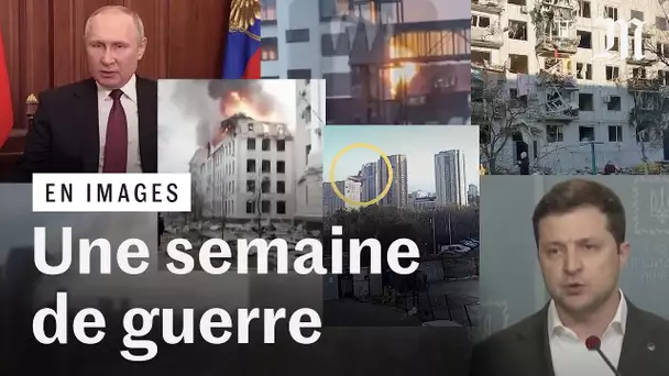 Guerre en Ukraine : une semaine de conflit en vidéo