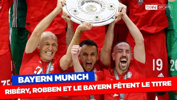 Bundesliga : Ribéry, Robben et le Bayern fêtent le titre