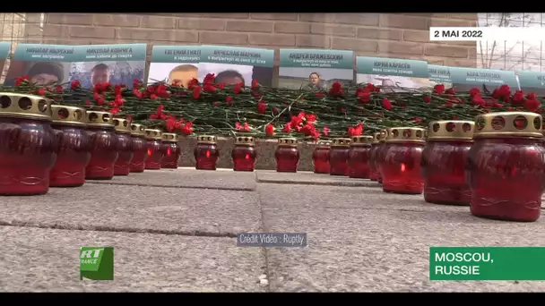 Moscou commémore le 8e anniversaire du massacre d’Odessa