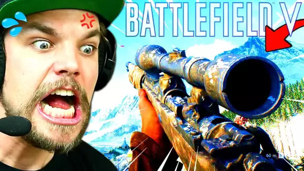 JE TESTE BATTLEFIELD V !! (GAMEPLAY SNIPER)