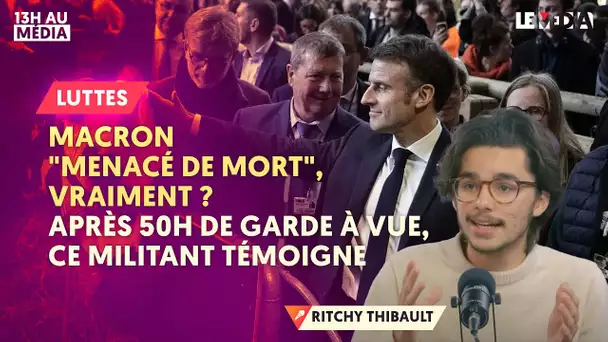 TÉMOIGNAGE EXCLUSIF : RITCHY THIBAULT, 50H DE GARDE À VUE POUR AVOIR INTERPELLÉ MACRON