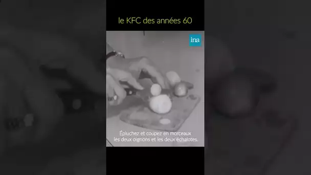 Le KFC maison en 1968 #INA #shorts