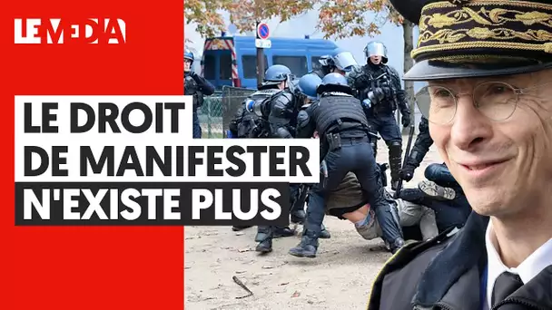 LE DROIT DE MANIFESTER N’EXISTE PLUS