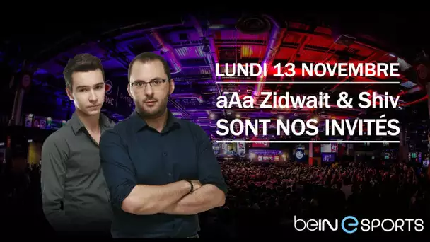 beIN eSPORTS : Domingo et Tweekz reçoivent Zidwait et Shiv (Team aAa)