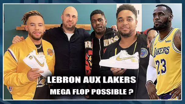 LEBRON AUX LAKERS : MEGA FLOP POSSIBLE ? (Avec Excuse My Custom) NBA First Day Show 76