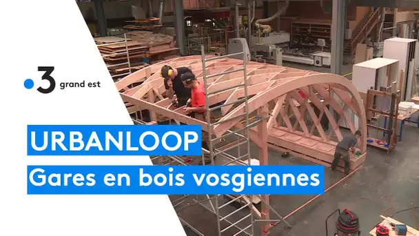 Urbanloop : des gares en bois vosgiennes