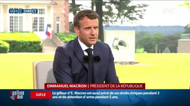 Emmanuel Macron giflé : « Ce n'est pas grave de recevoir une gifle », réagit le président