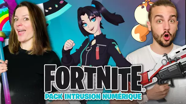 ON ACHETE LE NOUVEAU PACK INTRUSION NUMERIQUE ZOE CLASH ! ZERO CONSTRUCTION FORTNITE DUO SAISON 2