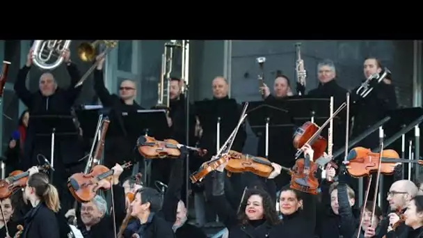 Réforme des retraites : les musiciens de l'Opéra de Paris font entendre leur voix