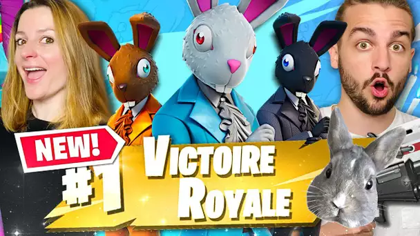 ON ACHETE LE MEILLEUR SKIN DU JEU : UN LAPIN ! SKIN LAPINGRE FORTNITE DUO FR