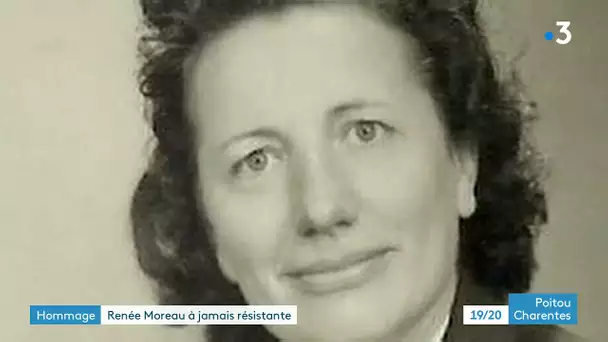 Hommage à Renée Moreau, résistante décédée à 102 ans à Châtellerault