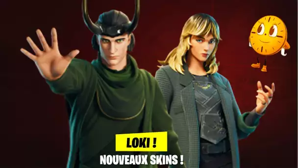 LES NOUVEAUX SKINS LOKI ET SYLVIE ! (FORTNITE X LOKI)