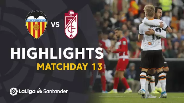 Highlights Valencia CF vs Granada CF (2-0)