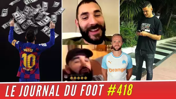 Jackpot pour MESSI, Karim BENZEMA défend Valère GERMAIN, BEN ARFA en galère