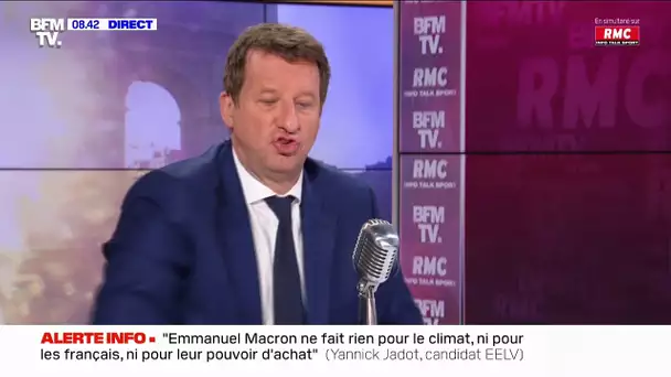 Jadot : "Le président propose d'agir pour le climat à partir de 2040"