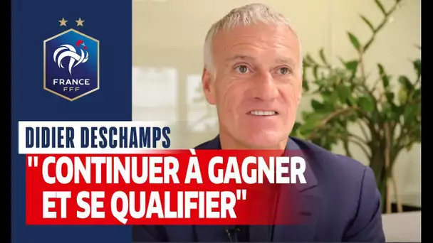 Didier Deschamps après la liste des 23, Equipe de France I FFF 2019