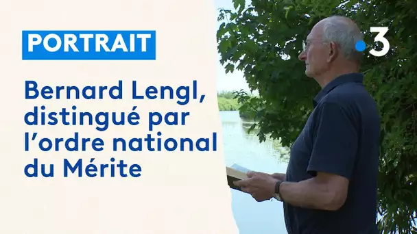 Bernard Lengl, officier de réserve de la gendarmerie distingué par l'ordre national du Mérite