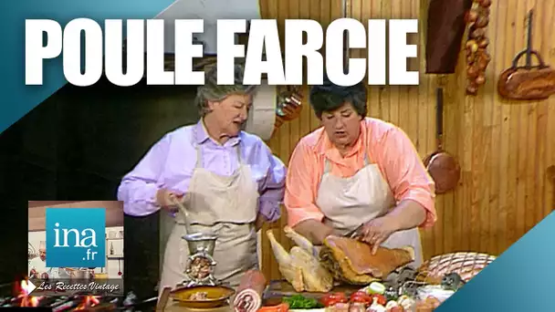 Recette : Poule farcie au jambon de Maïté | Archive INA