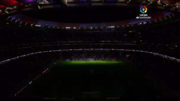 Calentamiento Atlético de Madrid vs Granada CF