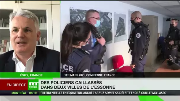 Alexandre Touzet revient sur les récentes agressions de policiers dans l'Essonne