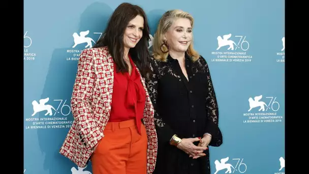 Catherine Deneuve  comment elle a blessé Juliette Binoche lors de leur premier tournage