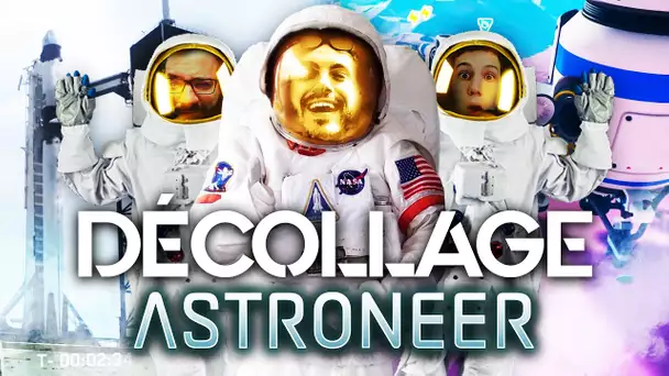 Astroneer #38 : Décollage ! (ft. Kenny et MoMaN)