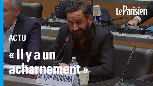 Commission d'enquête : Cyril Hanouna dénonce un « acharnement » contre ses émissions