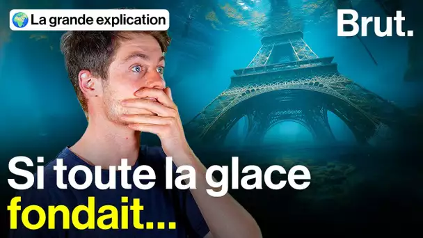 Ce qu'il resterait de notre planète après la montée des eaux