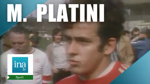 Michel Platini, un jeune footballeur plein d'avenir | Archive INA
