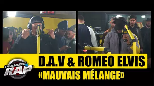 D.A.V "Mauvais mélange" ft Roméo Elvis #PlanèteRap