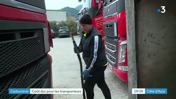 Flambée du prix du carburant, le coup de gueule d'un transporteur routier