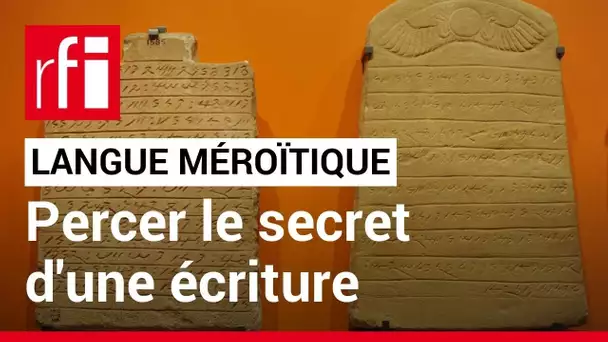 Langue méroïtique : « Le déchiffrement d'une écriture c'est tout ou rien » • RFI