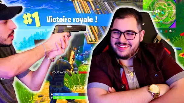 1 KILL SUR FORTNITE = 1 BILLE D'AIRSOFT ... ÇA A PIQUÉ FORT !