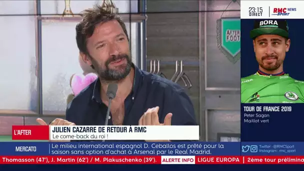 Julien Cazarre est de retour dans l'After