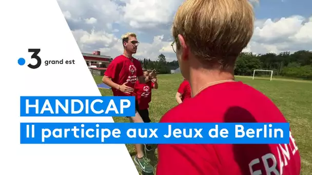 Handicap : le Mosellan Romain Rénier participe aux Jeux de Berlin