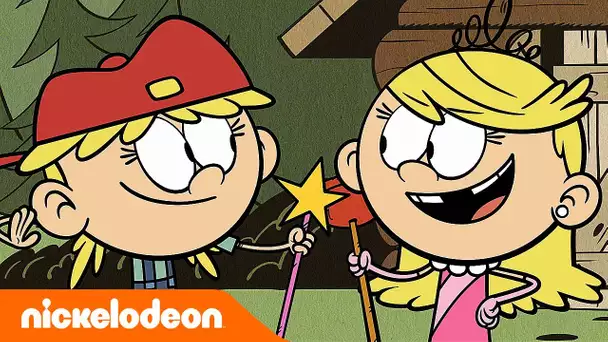 Bienvenue chez les Loud | La course aux écussons de Lola et Lana! | Nickelodeon France